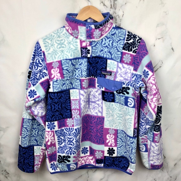 Patagonia Sweaters - Patagonia RARE Multi-color fleece Synchilla